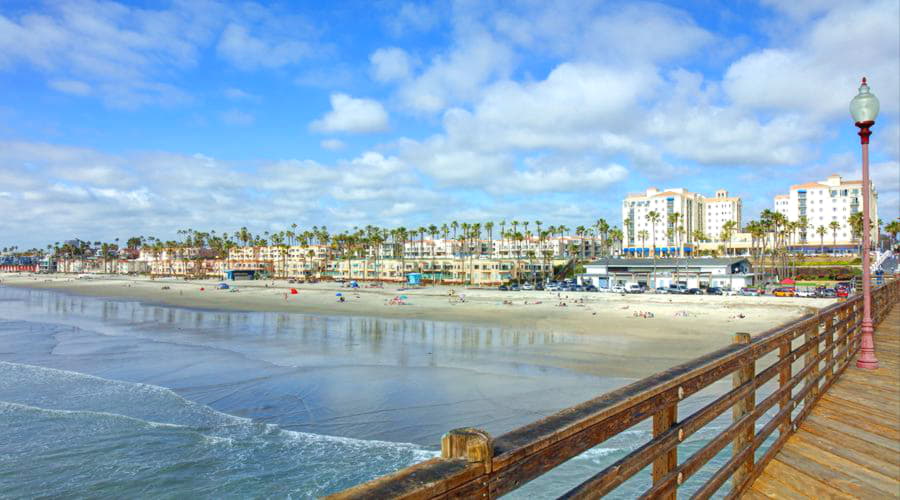 Nossos serviços de aluguel de carros oferecem uma seleção diversificada de veículos em Oceanside.